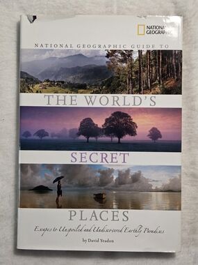 ☀️National Geographic The World's Secret Places Hardcover by David Yeadon